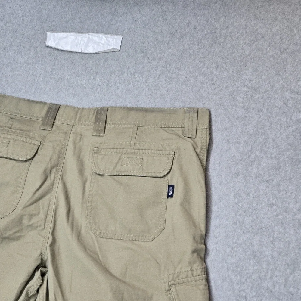 The North Face Men Shorts 36 Khaki Utility Cargo Button 9